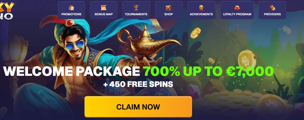 Rocky Casino registration login